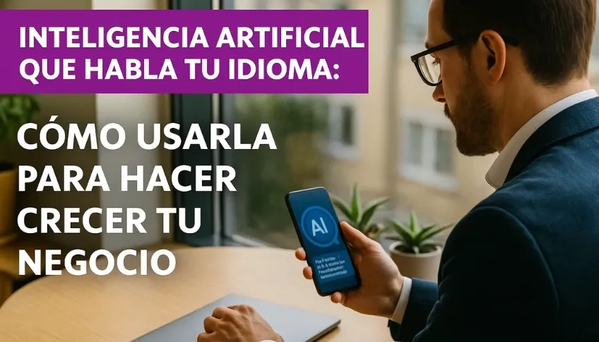 Inteligencia Artificial que habla tu idioma: Cómo usarla para hacer crecer tu negocio