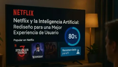 Imagen de portada: Netflix y la Inteligencia Artificial: Rediseño para una Mejor Experiencia de Usuario